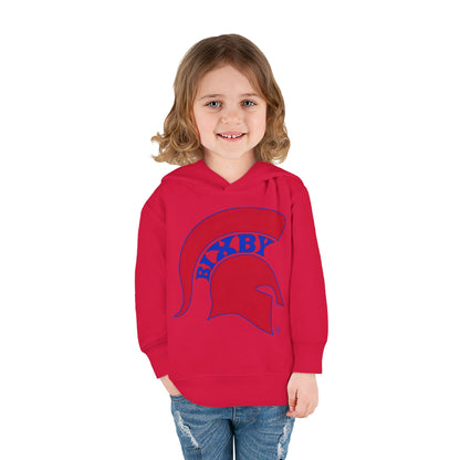 Bixby Spartans Blue Logo Toddler Rabbit Skins Hoodie