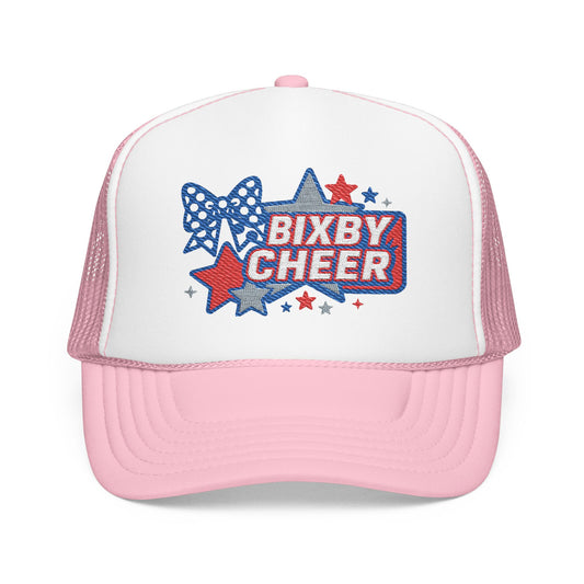 Bixby Cheer Embroidered Foam Trucker Hat