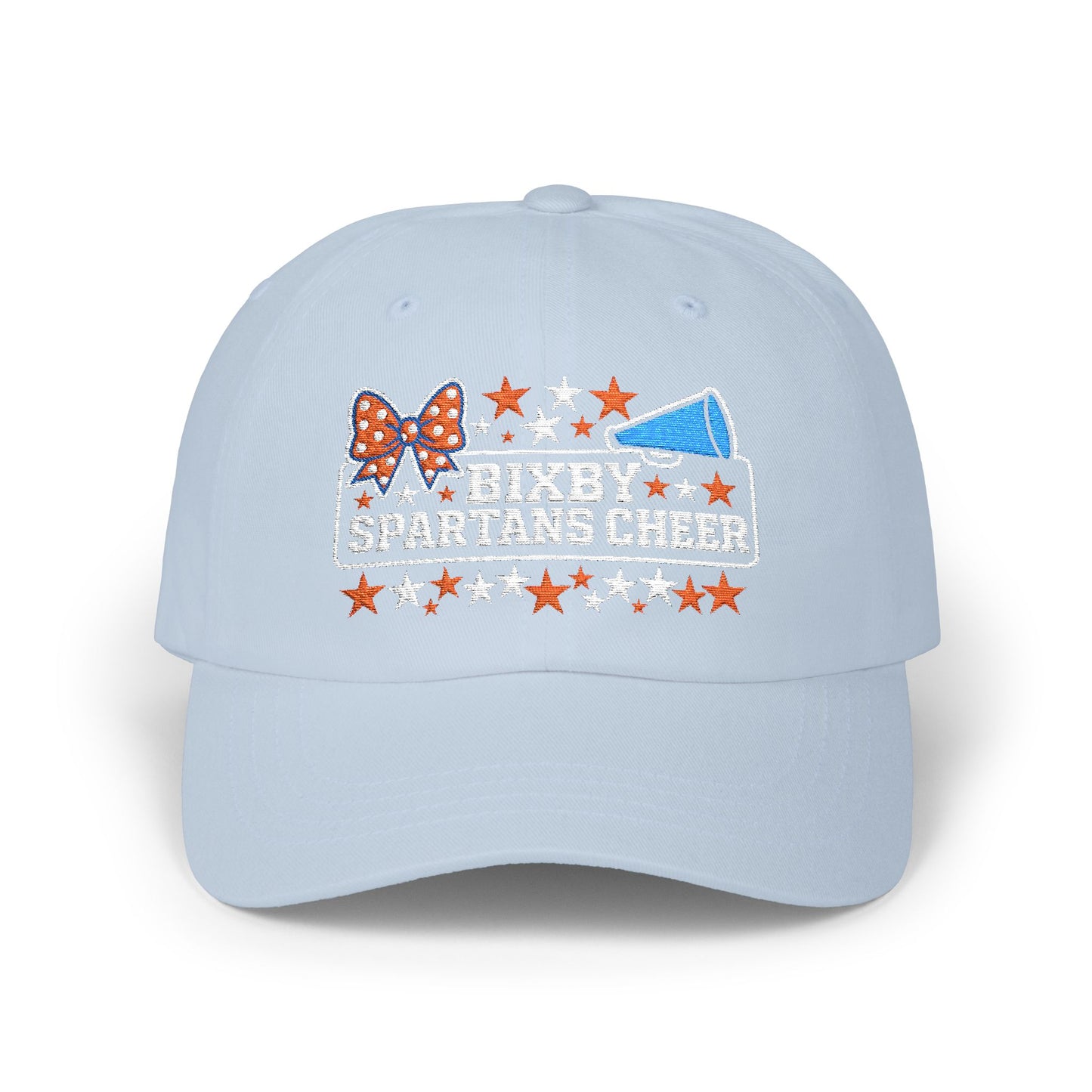 Bixby Spartans Cheer Embroidered Classic Ballcap