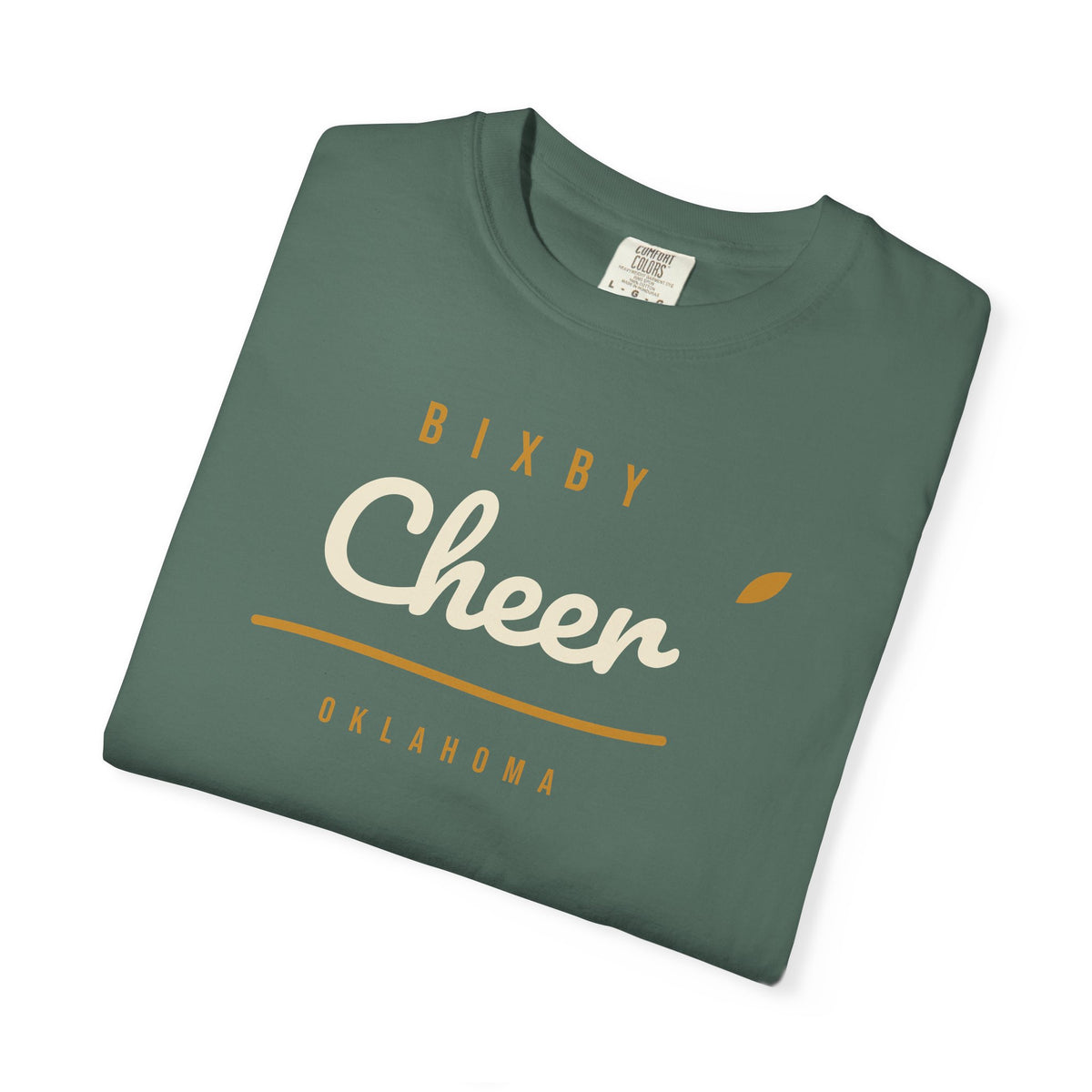 Bixby Cheer Script Tee