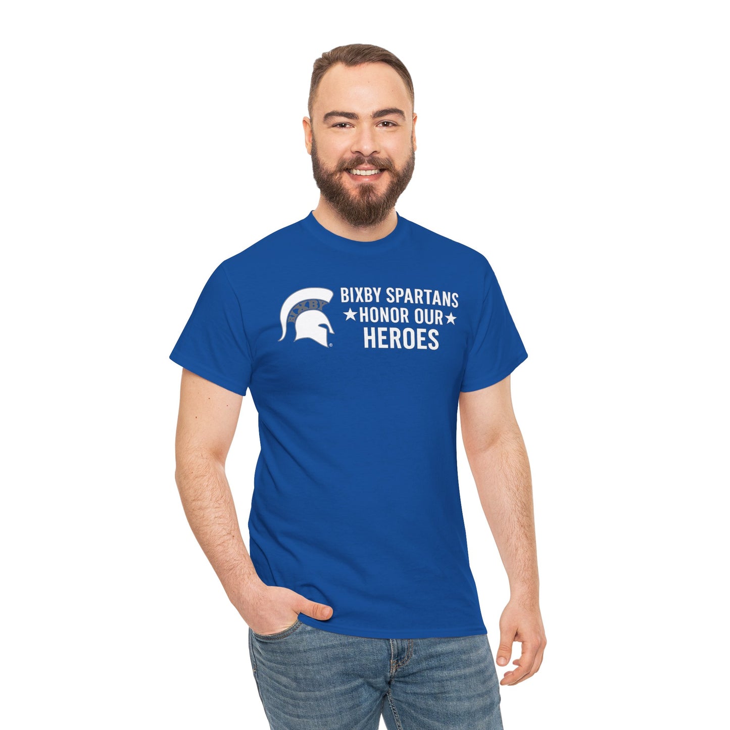 Spartans Honor Our Heroes Military Appreciation Gildan Tee