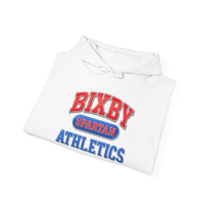 Bixby Spartan Athletics Metallic Gildan Hoodie