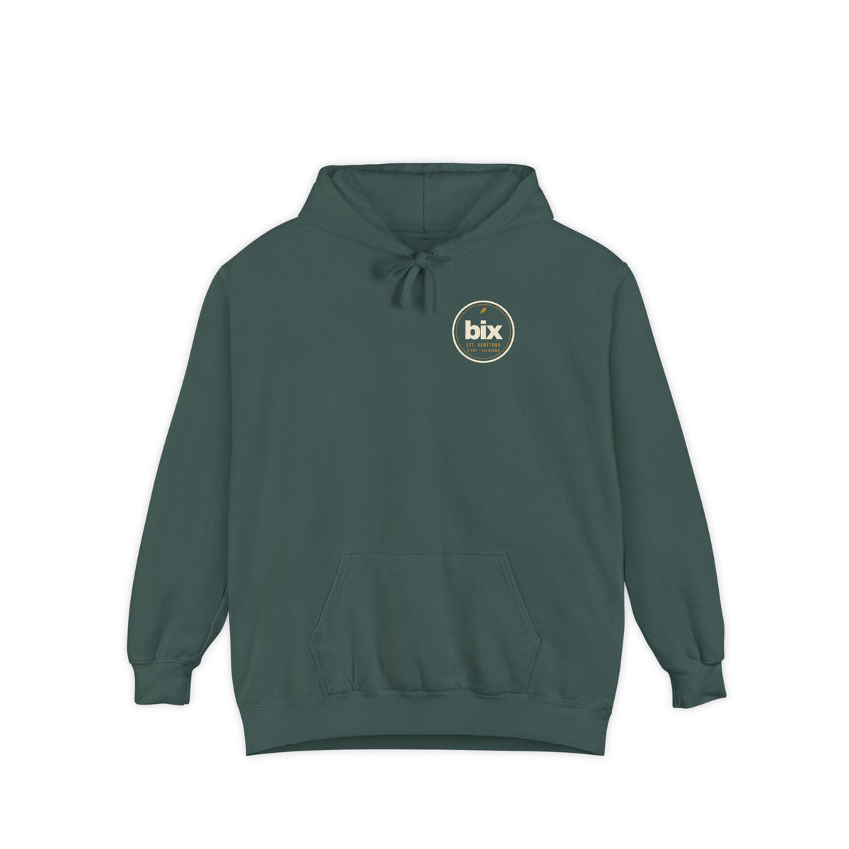 bix Stamp Left-Chest Hoodie