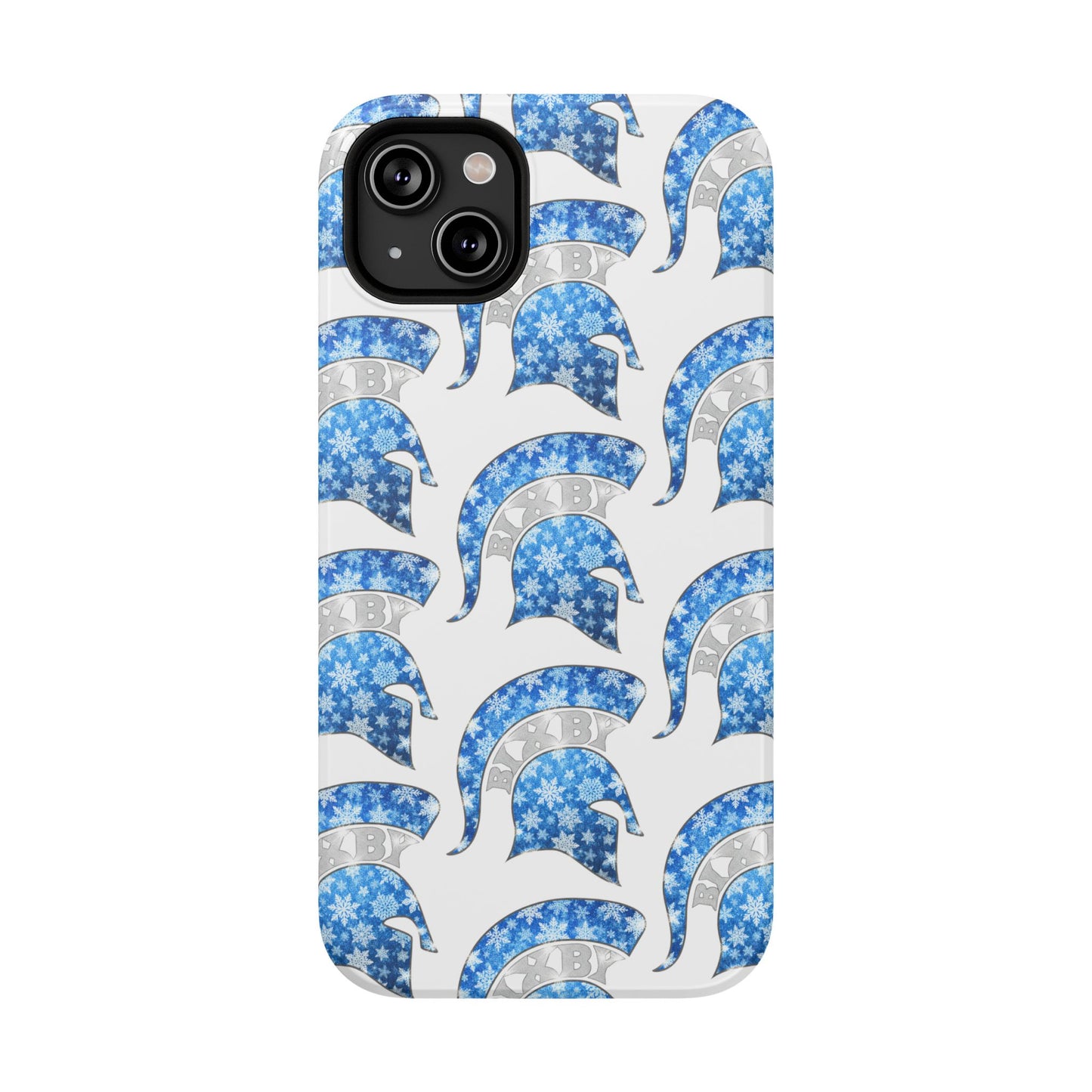 Bixby Spartan Winterfrost Logo Impact Resistant iPhone Case