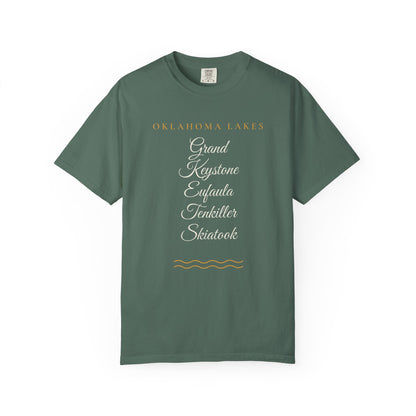 Oklahoma Lakes Tee | Comfort Colors