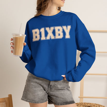 Bixby Spartans Vintage Fall Lettering Sweatshirt