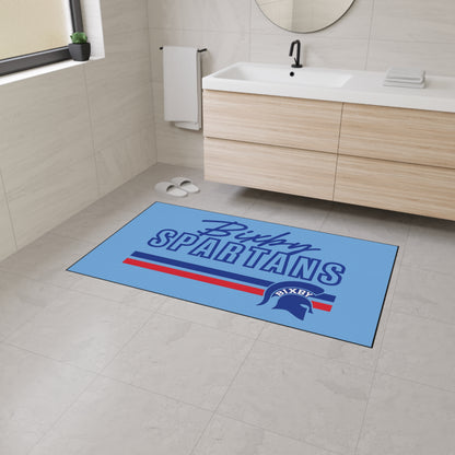 Bixby Spartans Heavy Duty Rubber Backed Floor Mat