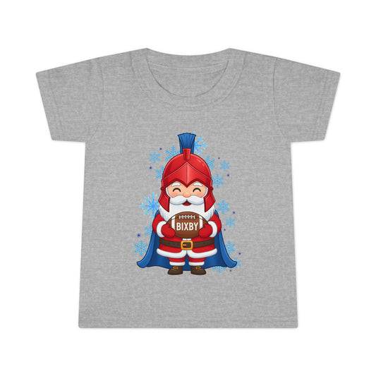Spartan Football Santa Toddler Gildan Tee