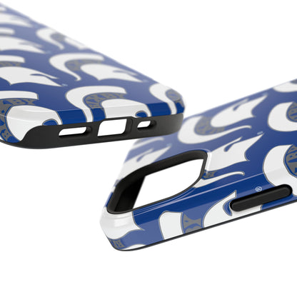Bixby Spartan White Logo Impact Resistant iPhone Case