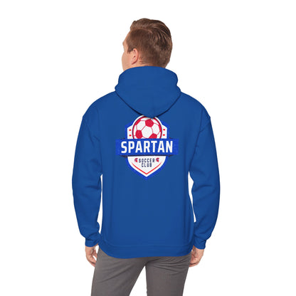 Spartan Soccer Club Distressed Crest Gildan Hoodie