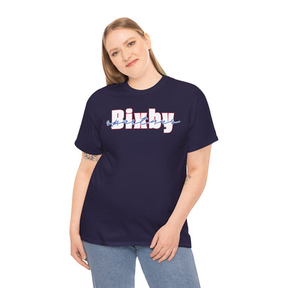 Bixby Spartans Cursive Gildan Tee