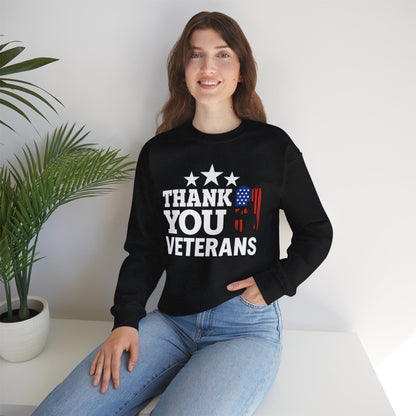 Thank You Veterans Gildan Sweatshirt