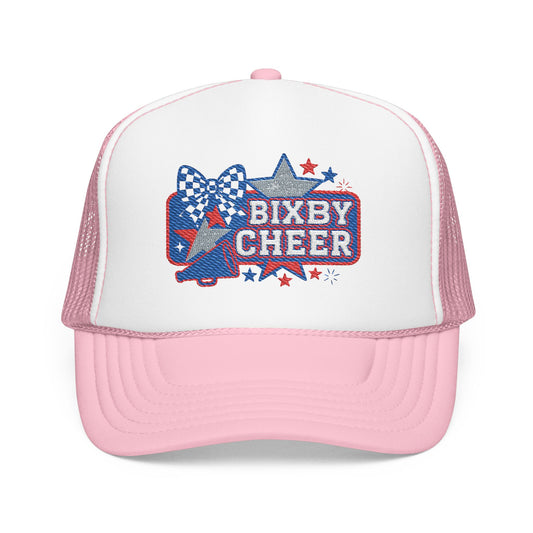 Bixby Cheer Embroidered Foam Trucker Hat