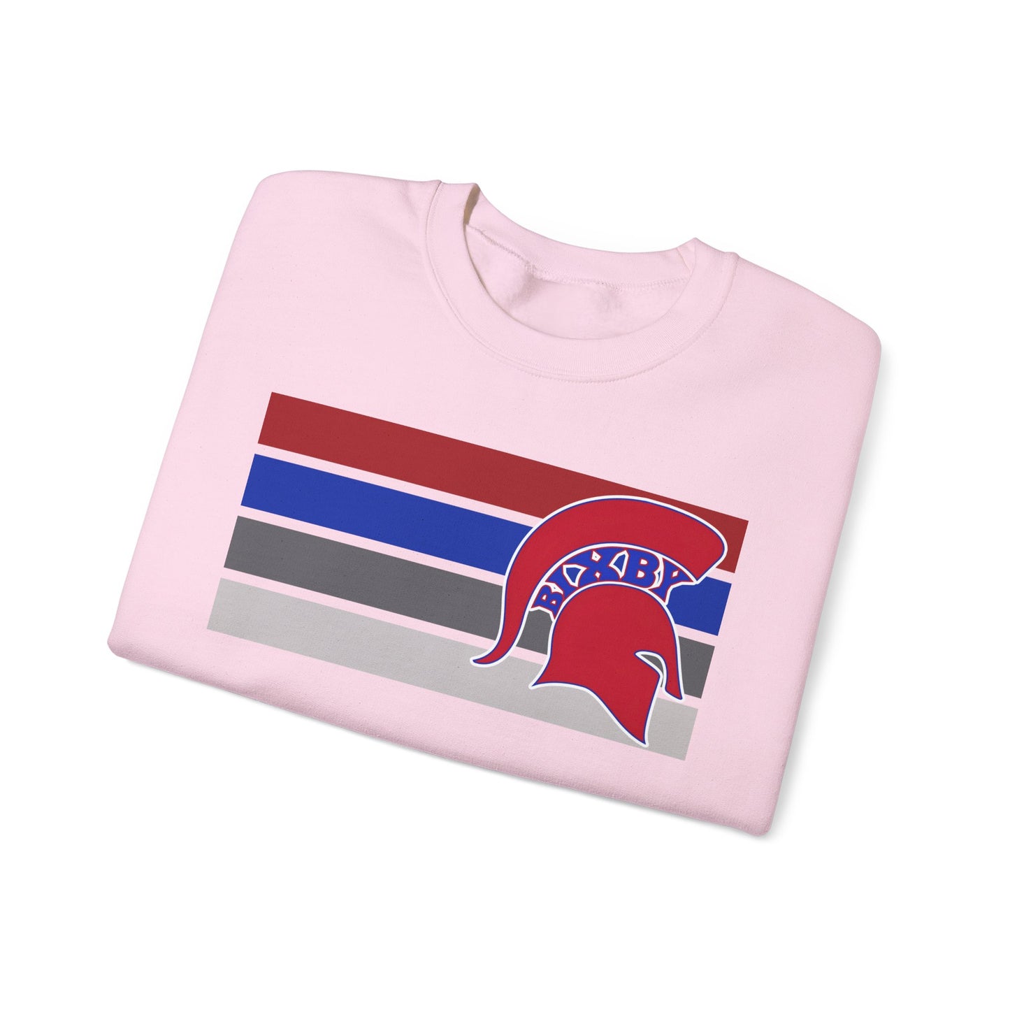 Bixby Spartan Red Logo Gildan Sweatshirt