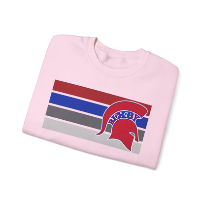 Bixby Spartan Red Logo Gildan Sweatshirt