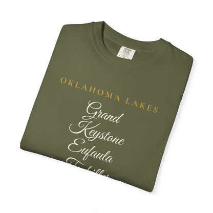 Oklahoma Lakes Tee | Comfort Colors