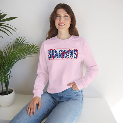 Spartans Patriotic Gildan Sweatshirt