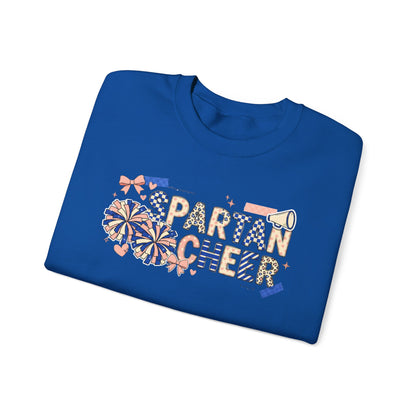 Spartan Cheer Scrapbook Collage Crewneck Sweatshirt
