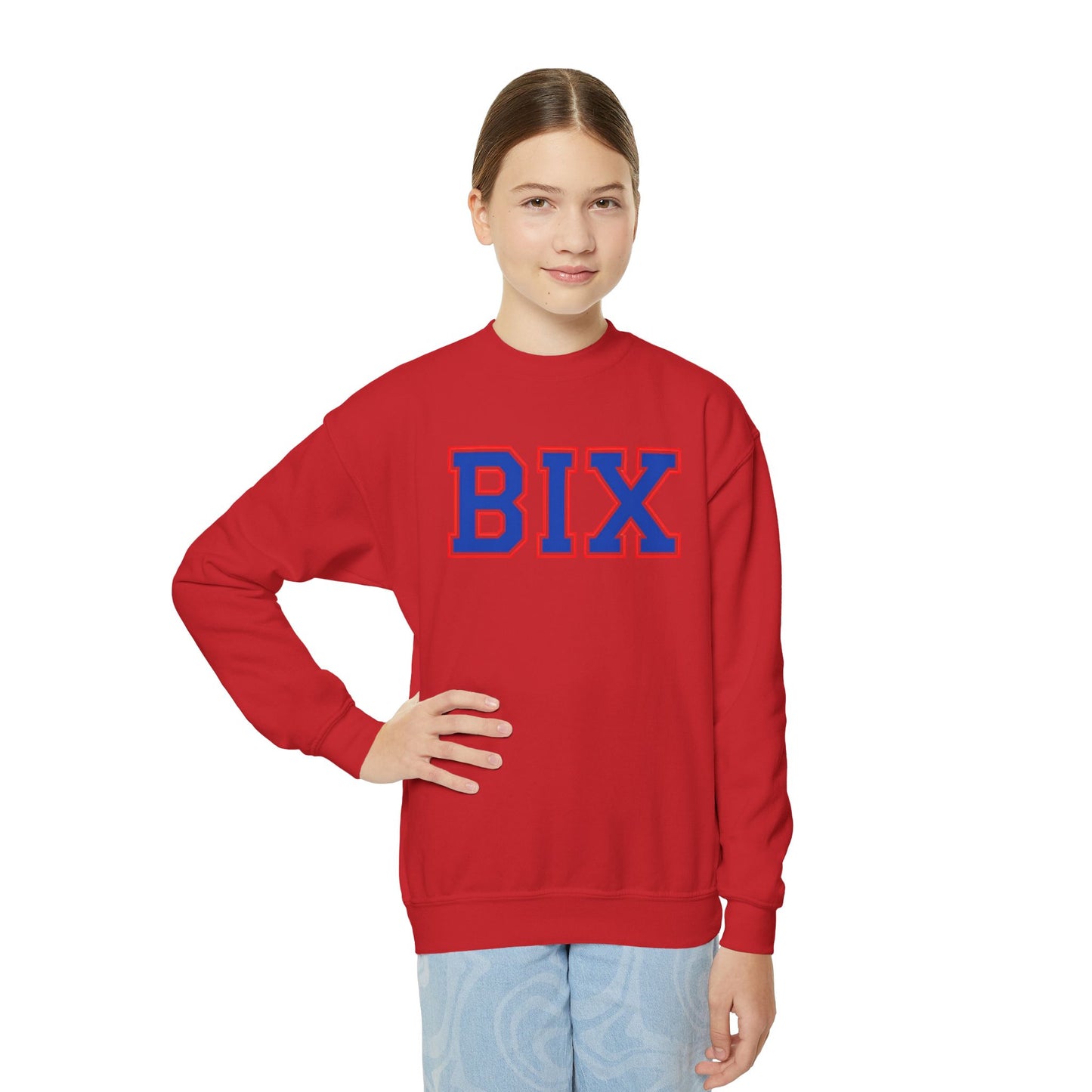 Bixby Spartan BIX Youth Gildan Sweatshirt