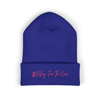 Where RV USA Breast Cancer Awareness Embroidered Beanie