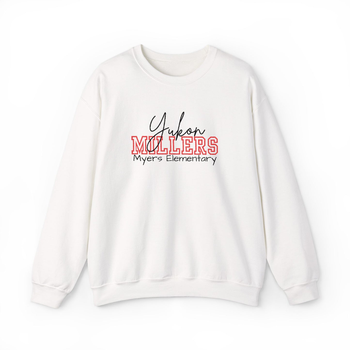 Personalized Embroidered Yukon Millers Crewneck Sweatshirt