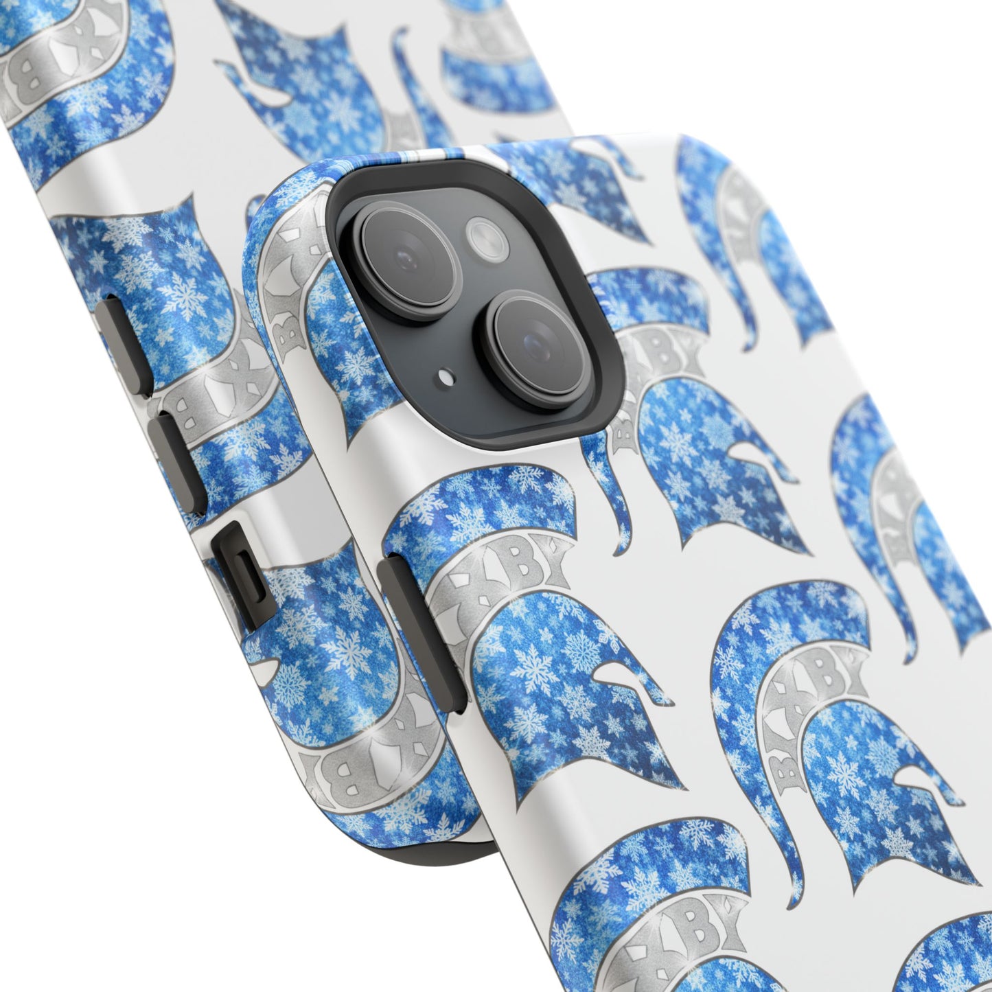 Bixby Spartan Winterfrost Logo Impact Resistant iPhone Case