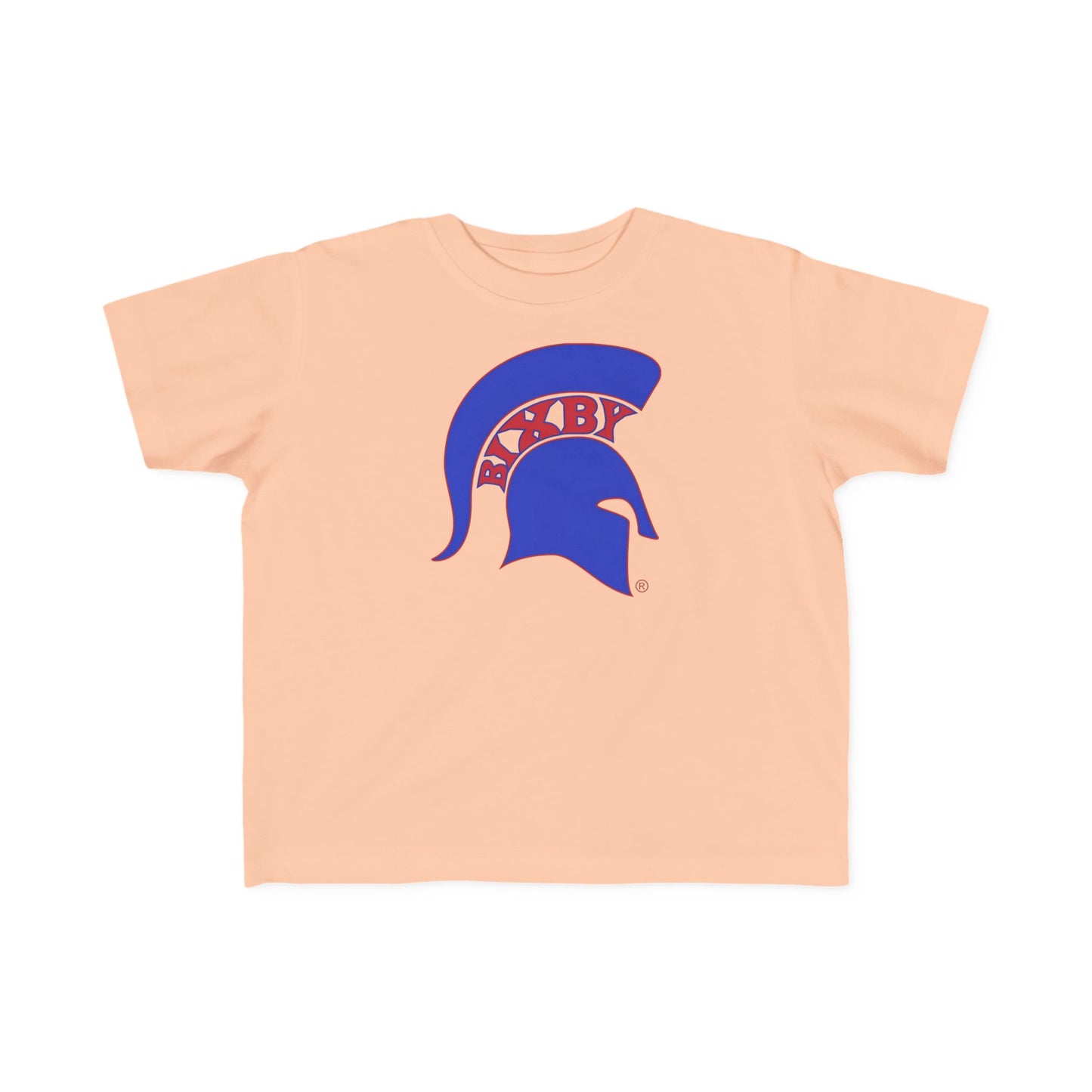 Spartan Blue Logo Rabbit Skins Toddler Tee