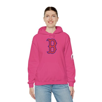 Bixby Spartans 'B' Logo With Sleeve Spartan Hoodie