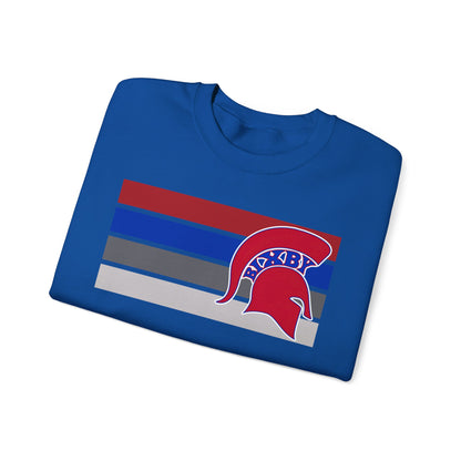 Bixby Spartan Red Logo Gildan Sweatshirt