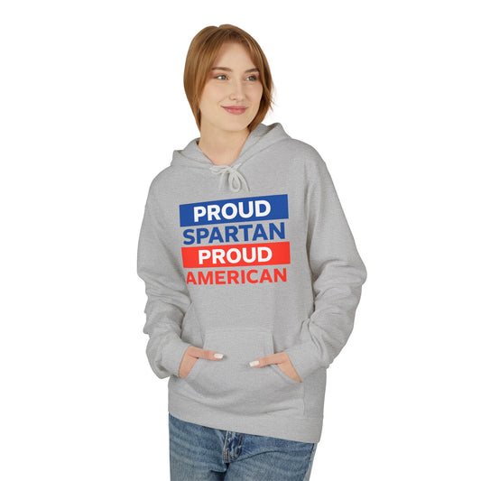 Proud Spartan Proud American Gildan Hoodie