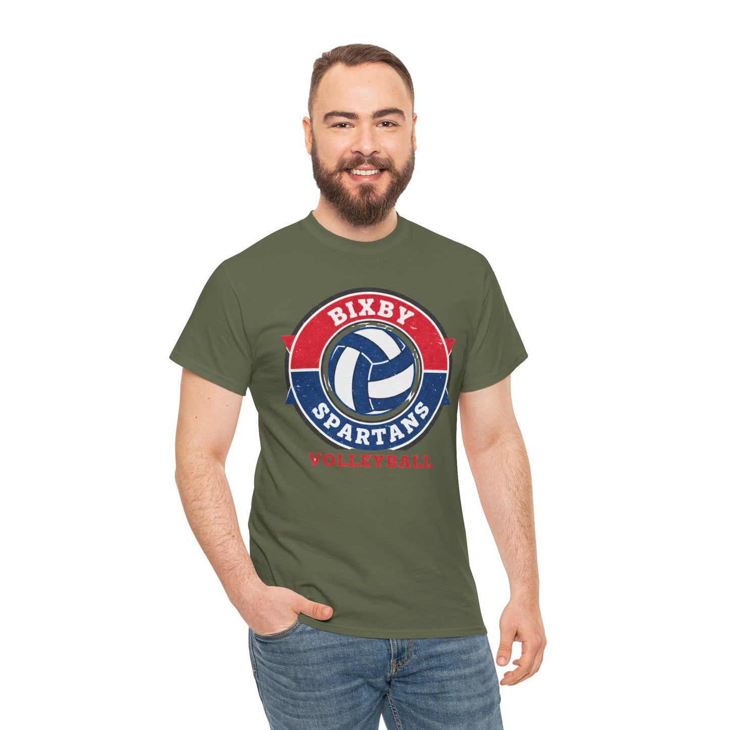 Bixby Spartans Volleyball Tee