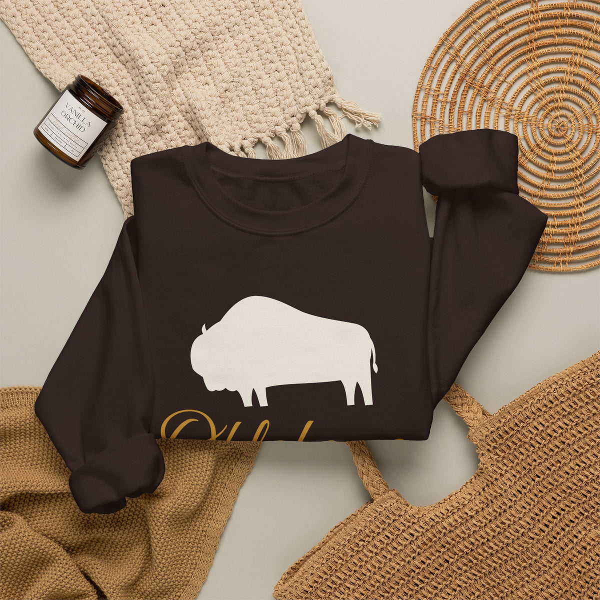 Oklahoma Bison Crewneck Sweatshirt