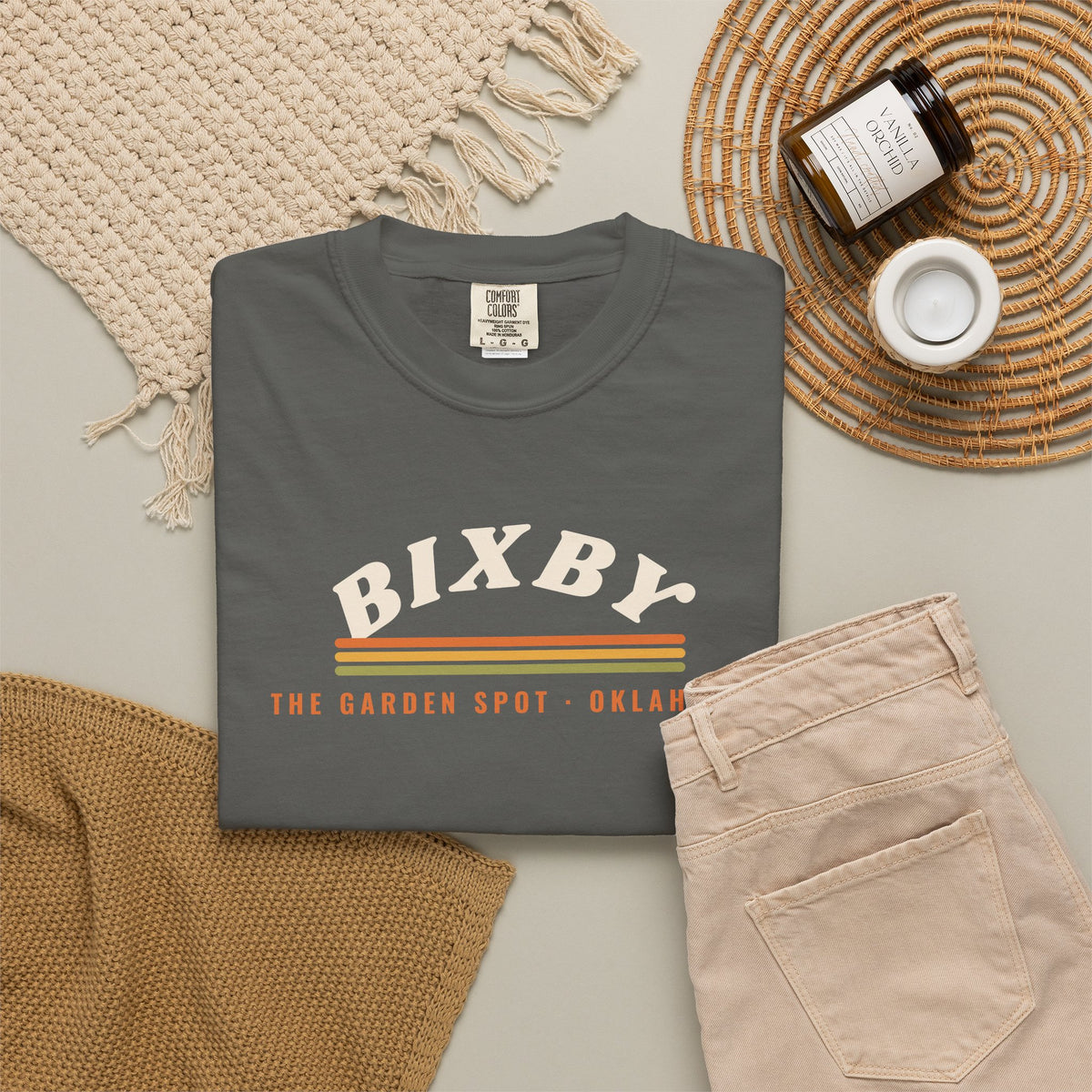 Bixby Retro Arch Comfort Colors Tee