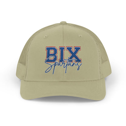 'BIX' Script Embroidered Trucker Snapback
