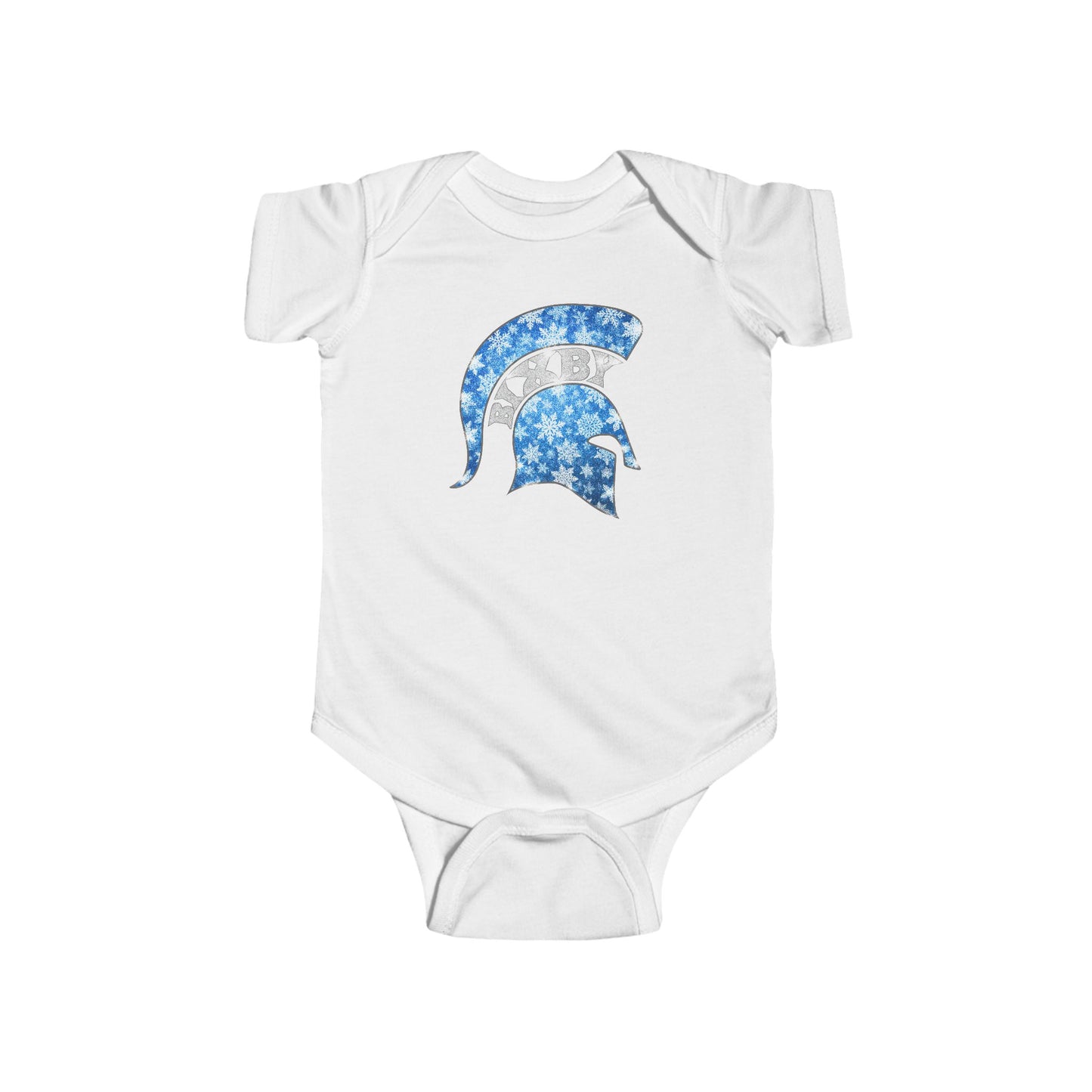 Baby Spartan Winterfrost Rabbit Skins Onesie