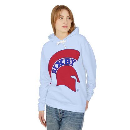 Bixby Spartan Red Logo Comfort Colors Hoodie