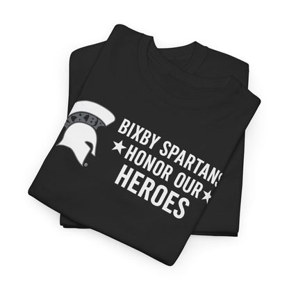 Spartans Honor Our Heroes Military Appreciation Gildan Tee