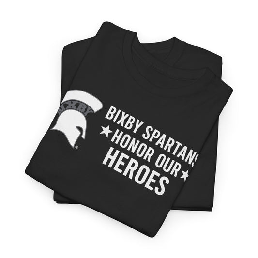 Spartans Honor Our Heroes Military Appreciation Gildan Tee