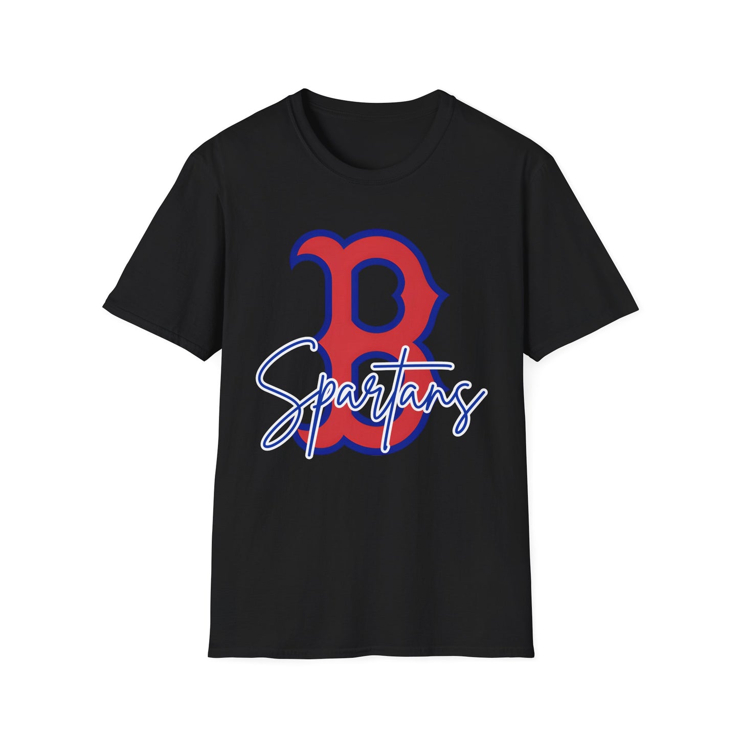 Spartans Script 'B' Softstyle Gildan Tee