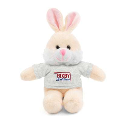Bixby Oklahoma Spartan Stuffed Animal Logo