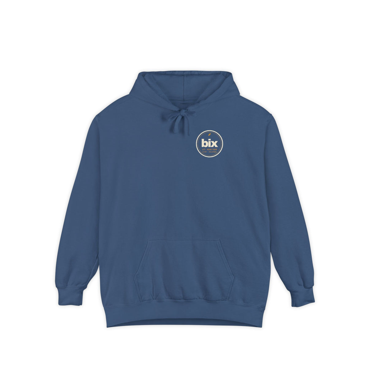 bix Stamp Left-Chest Hoodie
