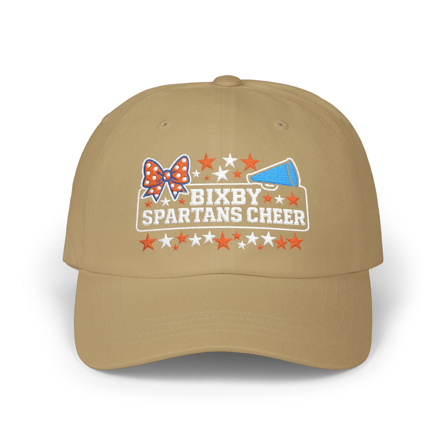 Bixby Spartans Cheer Embroidered Classic Ballcap