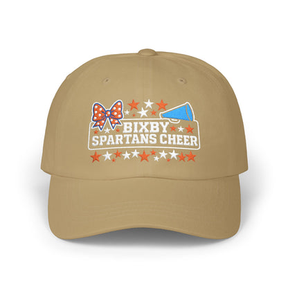 Bixby Spartans Cheer Embroidered Classic Ballcap