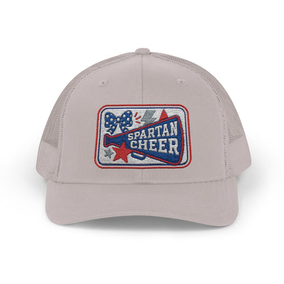 Spartan Cheer Embroidered Trucker Snapback