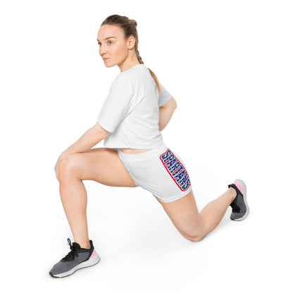 Spartans Patriotic Women's Athletic Shorts