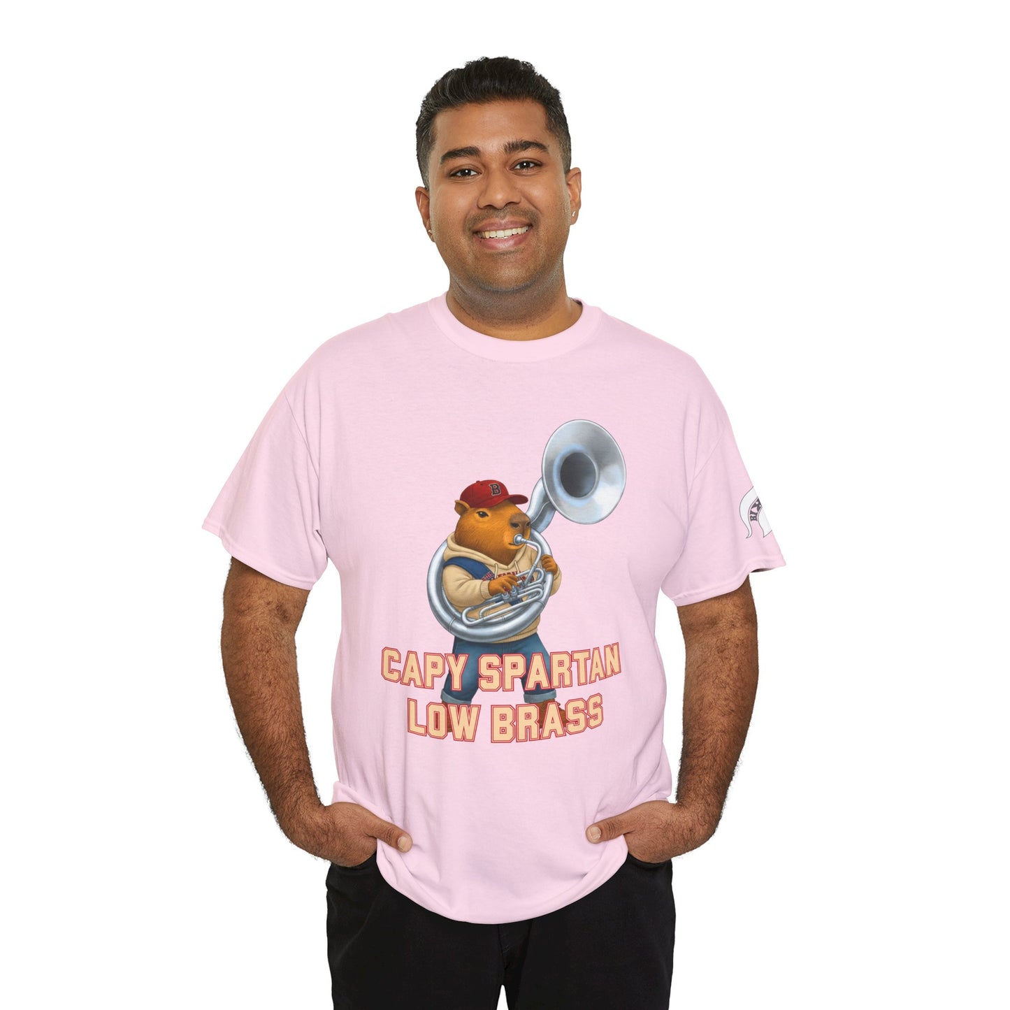 Capy Spartan Low Brass Gildan Tee