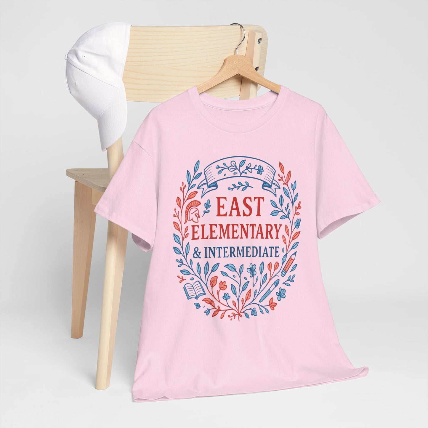 Ornate East Elementary and Intermediate Spartan Gildan Tee
