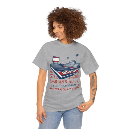 Ornate Spartan Stadium Gildan Tee