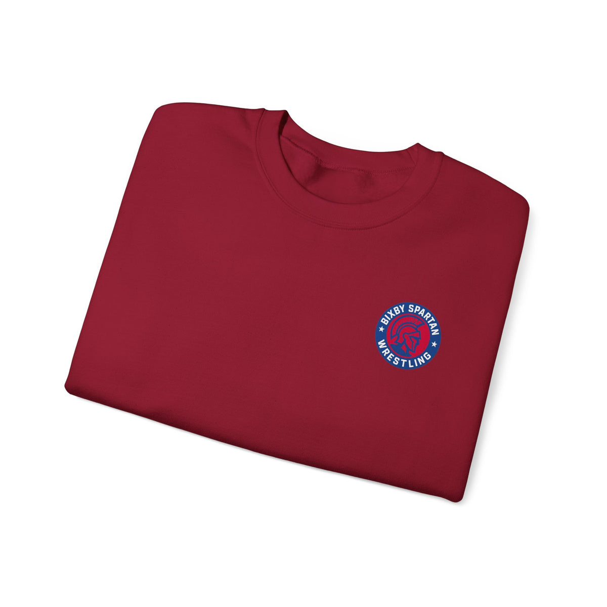 Bixby Spartans Blood Sweat Spartan Wrestling Sweatshirt