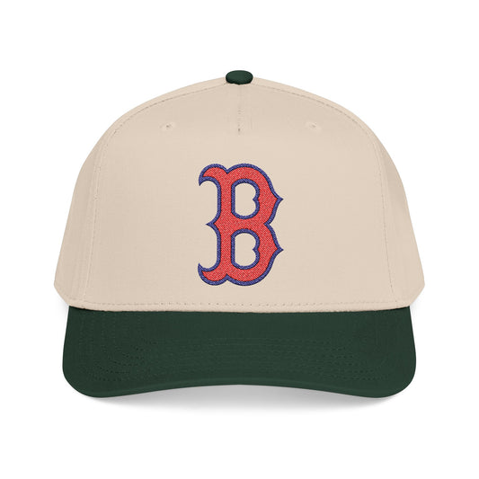 Vintage Embroidered "B" Mid-Profile Classic Ballcap